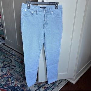 J.Crew Piper Stripe Mercantile Women's High-Rise Skinny Jeans in size 29